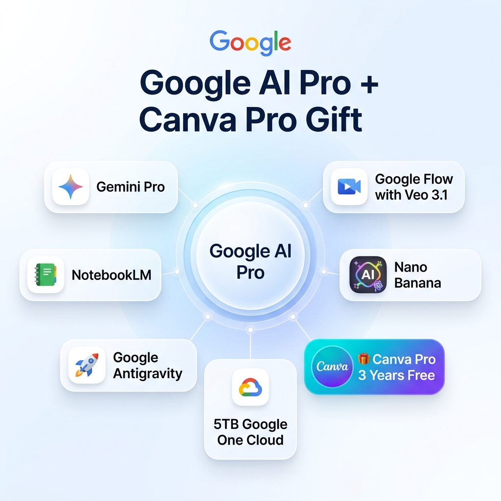 أدوات Google AI Pro المتاحة ضمن عرض Access AI